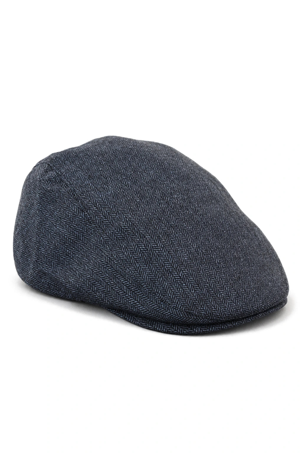 Pălărie Cavani Martez - Pălărie bărbătească Grandad, bleumarin, șapcă plată, model herringbone, vintage retro, Del Boy, clasic, Gatsby, Peaky Blinders