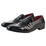 Men's Slip On Formal Black Loafers