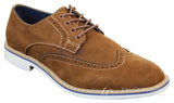 Elong EL0635 - Mens Smart Casual Suede Nubuck Leather Brogues