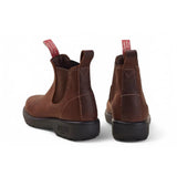 Ghete Chelsea din piele maro Redwood - Endura 303