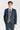 Costum Harris bleumarin tweed cu vestă Harris gri contrastantă din tweed