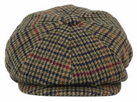 Men Classic Check Newsboy Cap
