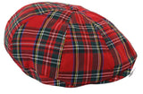 Men's Tweed 8 Panel Newsboy Hat