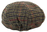 Men's Tweed 8 Panel Newsboy Hat