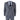 IM41 - Costum gri din 3 piese din tweed herringbone pentru bărbați