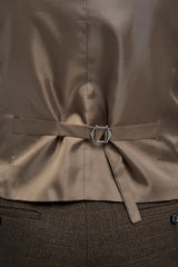 Vestă bărbătească cu două rânduri de nasturi și lanț - Cavani Lennox