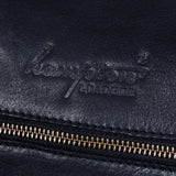 Genuine Leather Vintage Carry On Travel Bag - Black