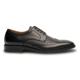 Lorenzo - Pantofi Oxford pentru bărbați, din piele brună, negri