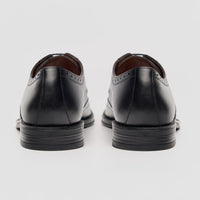Lorenzo - Pantofi Oxford pentru bărbați, din piele brună, negri