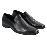 Men's Slip On Black Loafer Shoes