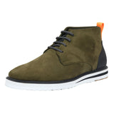 Men's Lace Up Suede Desert Green Boots