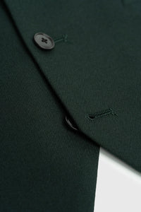 Malibu - Costum bărbătesc verde pădure din 3 piese