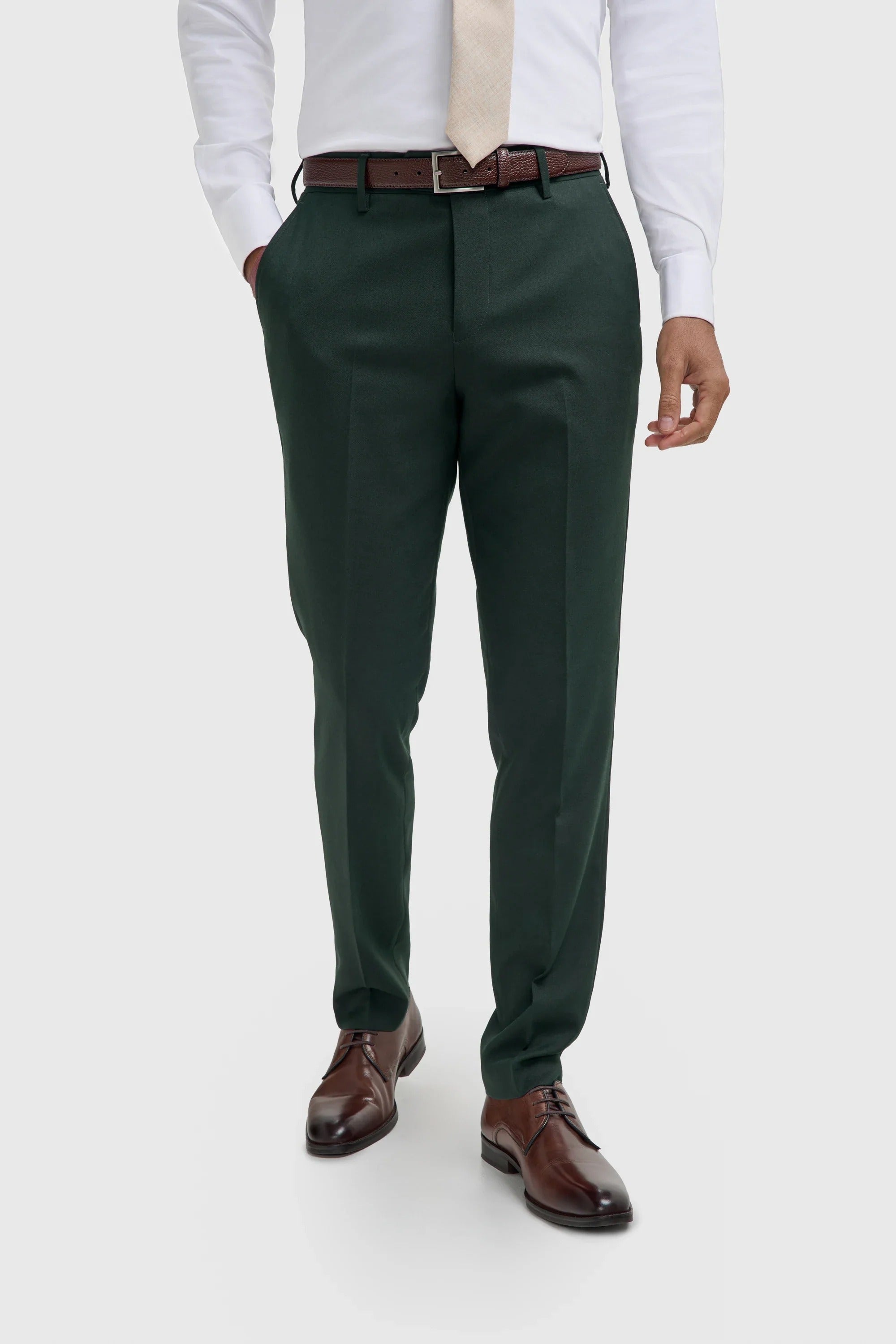Malibu - Pantaloni bărbătești verde pădure
