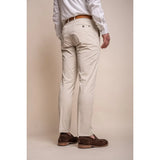 Mario - Men's Summer Beige Trousers