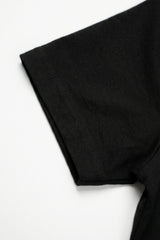 Tricou bărbătesc negru clasic din amestec de bumbac