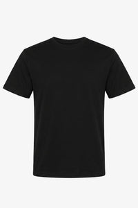Tricou bărbătesc negru clasic din amestec de bumbac