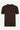 Tricou bărbătesc maro tricotat, croială regulată, guler rotund, mânecă scurtă