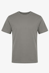 Tricou bărbătesc clasic din amestec de bumbac, gri cărbune