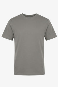 Tricou bărbătesc clasic din amestec de bumbac, gri cărbune