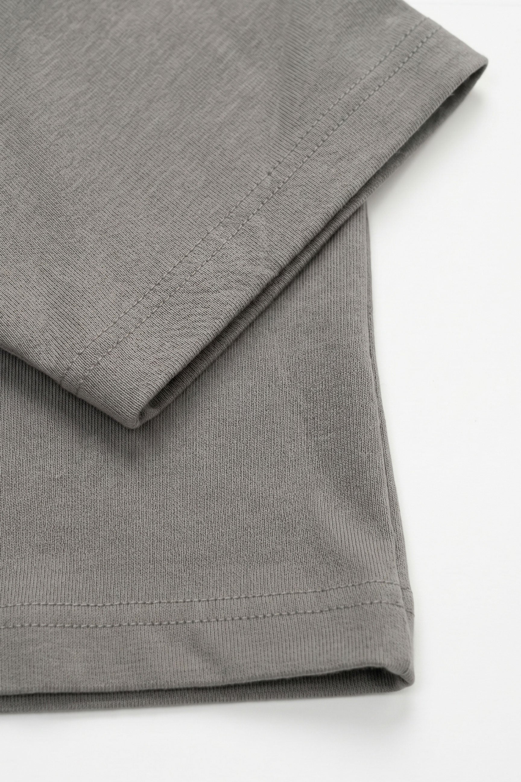 Tricou bărbătesc clasic din amestec de bumbac, gri cărbune