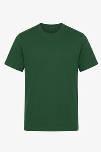 Tricou clasic verde din bumbac pentru bărbați
