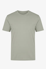 Tricou clasic gri din bumbac pentru bărbați