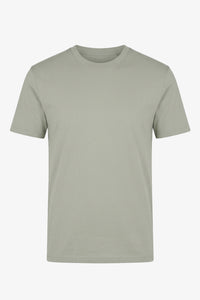 Tricou clasic gri din bumbac pentru bărbați