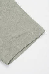 Tricou clasic gri din bumbac pentru bărbați
