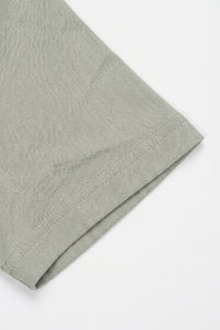 Tricou clasic gri din bumbac pentru bărbați