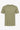 Tricou clasic bărbătesc din bumbac verde măsliniu