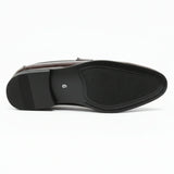 Mocasini bărbătești din piele ecologică, cu model Penny