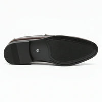 Mocasini bărbătești din piele ecologică, cu model Penny