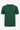 Tricou bărbătesc verde clasic tricotat cu mânecă scurtă și guler rotund