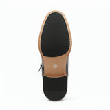 Ghete bărbătești cu vârf tip Wingtip Brogue