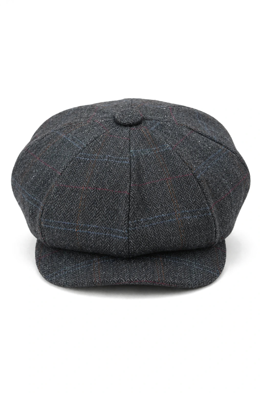 Pălărie bărbătească cu 8 panouri, model Razor Baker Boy, din lână și tweed, șapcă plată Newsboy Blinders