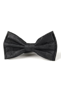 Set cadou butoni de manșetă cu papion negru pentru bărbați