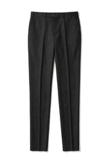 Parker - Pantaloni negri simpli pentru bărbați