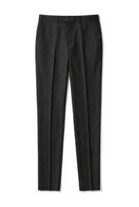 Parker - Pantaloni negri simpli pentru bărbați