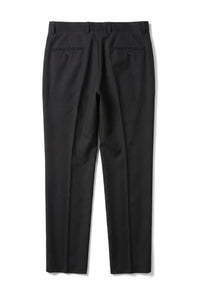 Parker - Pantaloni negri simpli pentru bărbați