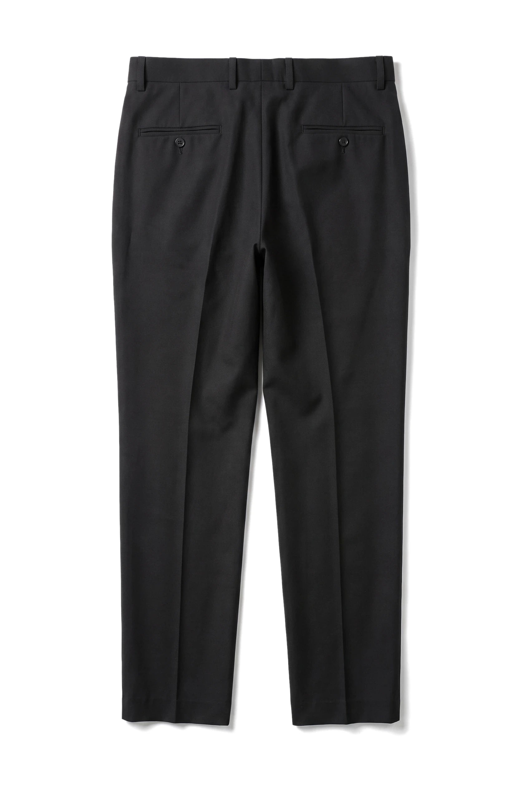 Parker - Pantaloni negri simpli pentru bărbați