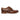 Pantofi Oxford Brogue cu vârfuri laterale din piele maro pentru bărbați