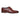 Pantofi Brogue bărbătești, din piele vișinie, clasici, formali, cu șireturi