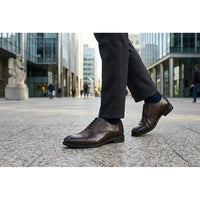 Pantofi Oxford clasici cu vârful închis și șireturi pentru bărbați