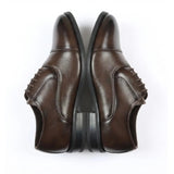 Pantofi Oxford clasici cu vârful închis și șireturi pentru bărbați