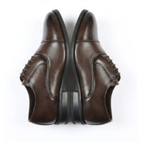 Pantofi Oxford clasici cu vârful închis și șireturi pentru bărbați