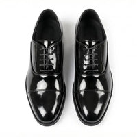 Pantofi Oxford clasici cu vârful închis și șireturi pentru bărbați