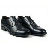 Pantofi Oxford clasici cu vârful închis și șireturi pentru bărbați