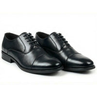 Pantofi Oxford clasici cu vârful închis și șireturi pentru bărbați