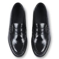 Mocasini clasici din piele PU Penny pentru bărbați