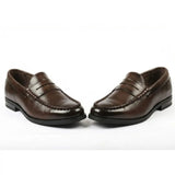 Mocasini clasici din piele PU Penny pentru bărbați